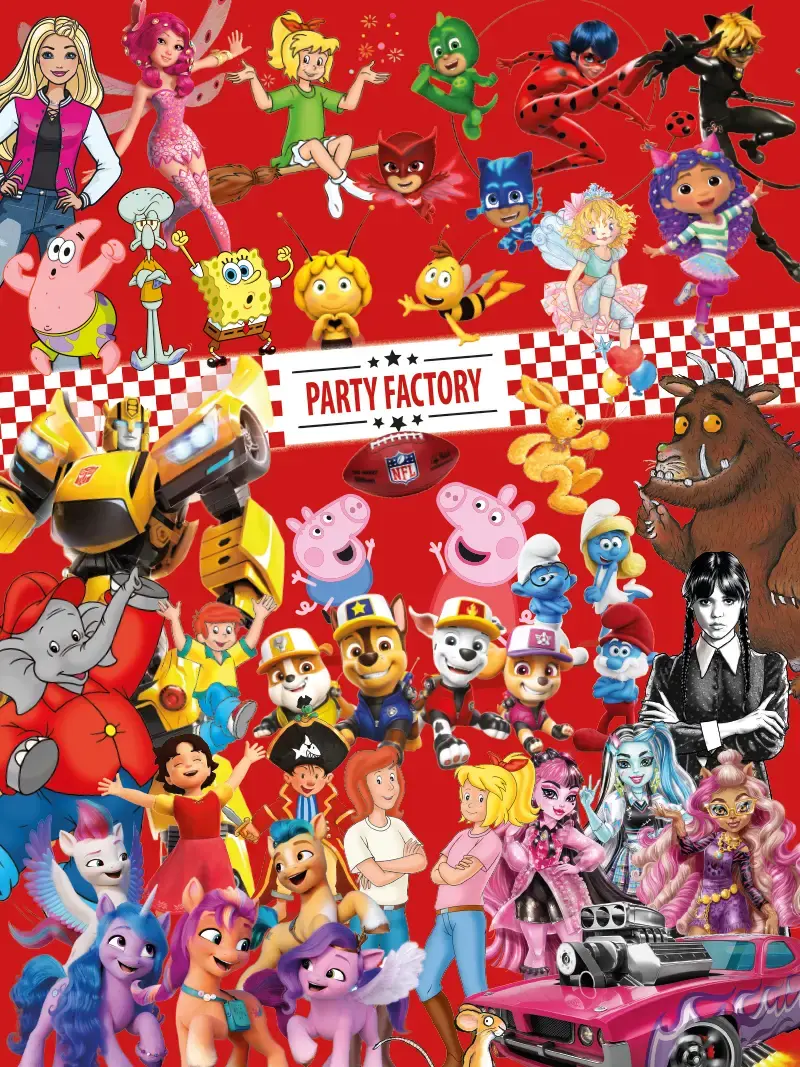 Party with your favourite heroes